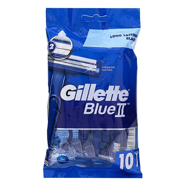 Gillette Blue 2 Disposable Razors 10's